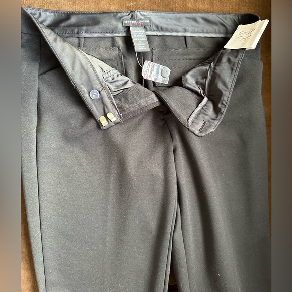 New York & Company Gray Mid Rise Bootcut Stretch Dress Pants SZ 8 - Picture 6 of 11